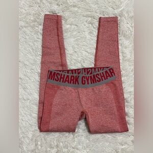 Gymshark XS Pink Marl Seamless High Waist Leggings